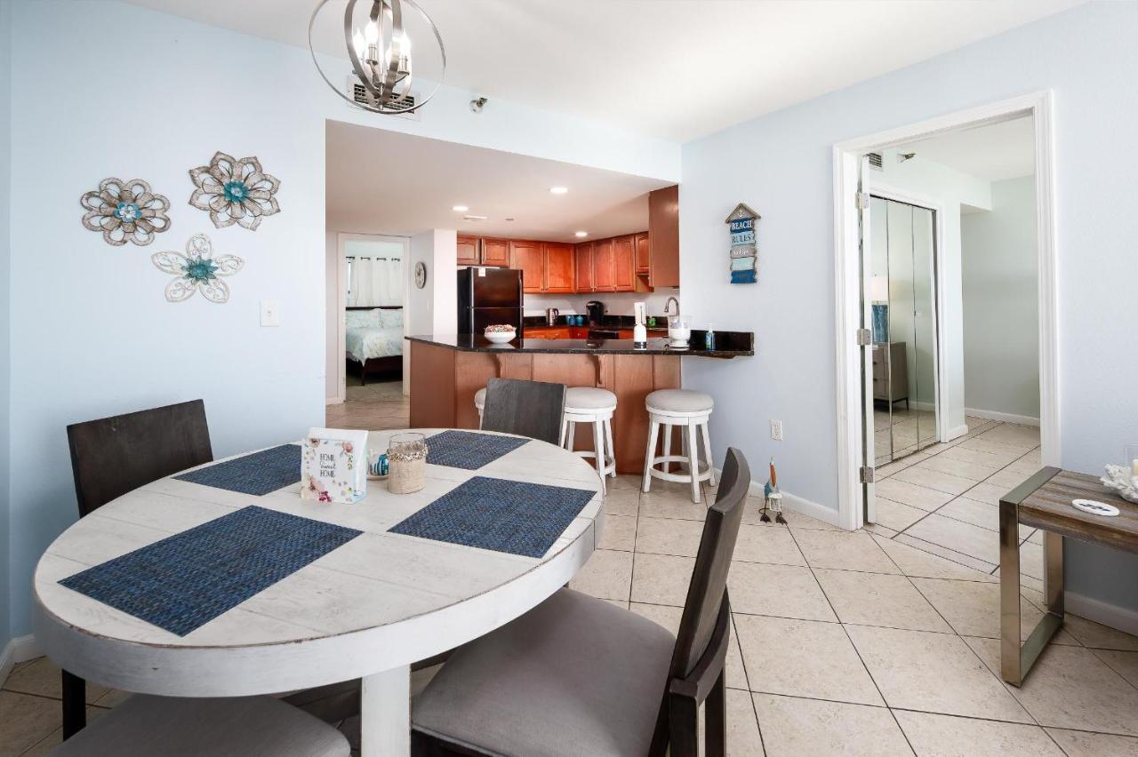Nautilus 2408 Gulf View 2 Bedroom 4Th Floor Free Beach Service 沃尔顿堡滩 外观 照片
