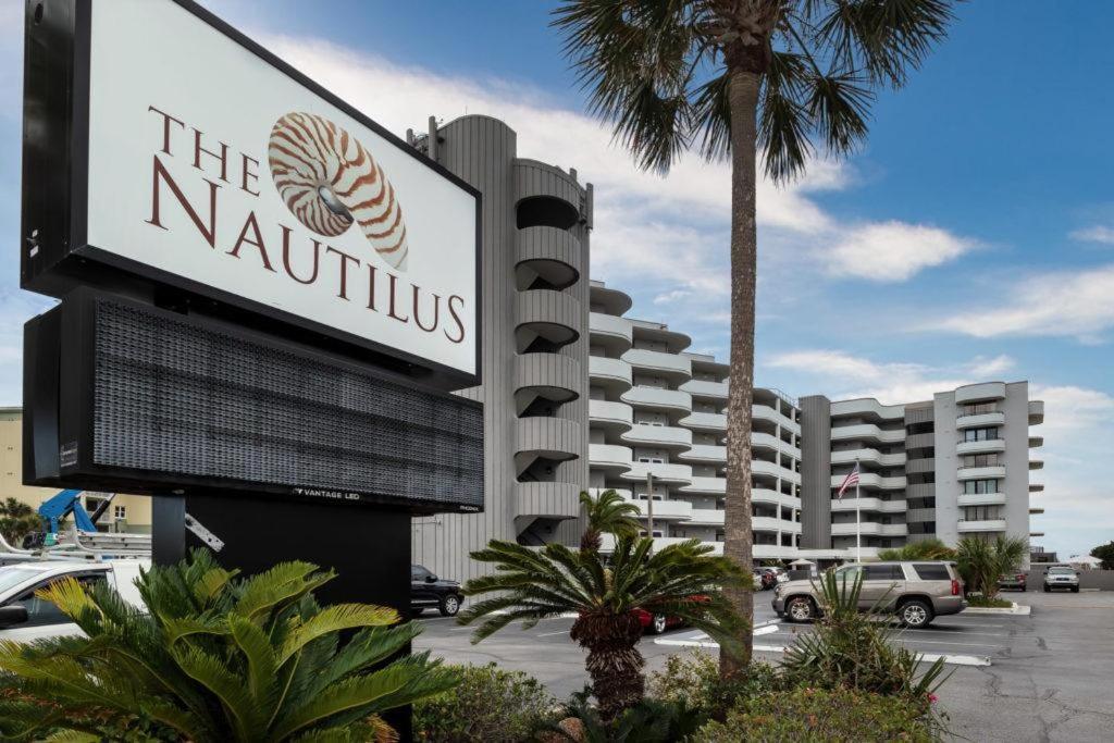 Nautilus 2408 Gulf View 2 Bedroom 4Th Floor Free Beach Service 沃尔顿堡滩 外观 照片