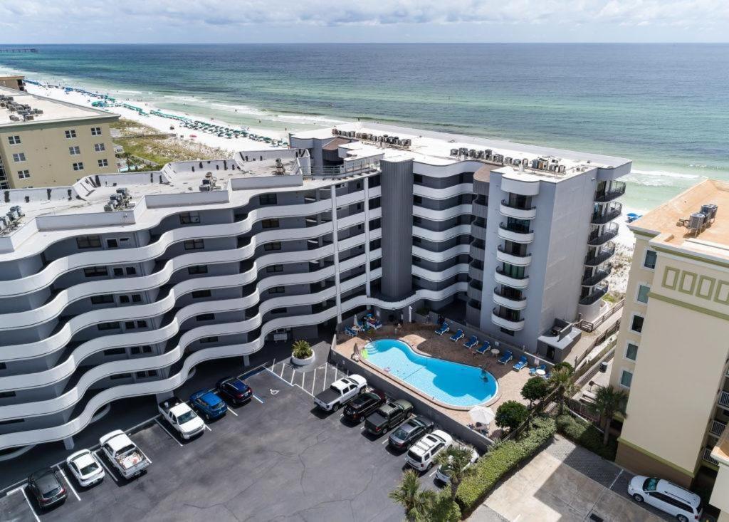 Nautilus 2408 Gulf View 2 Bedroom 4Th Floor Free Beach Service 沃尔顿堡滩 外观 照片