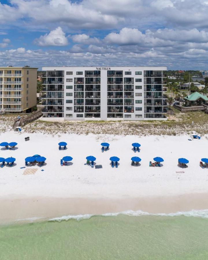 Nautilus 2408 Gulf View 2 Bedroom 4Th Floor Free Beach Service 沃尔顿堡滩 外观 照片